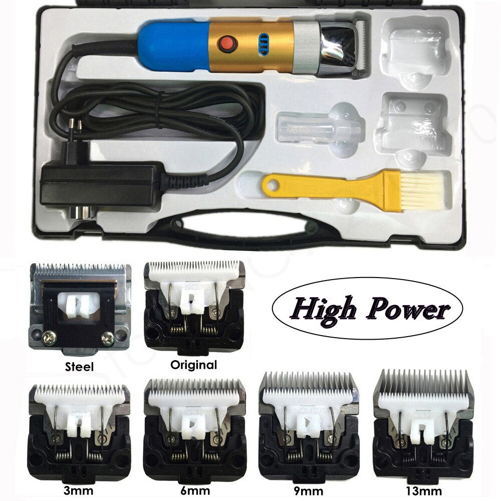 High Power 250W Dog Hair Clipper Professional Pet Clippers Shaver Electric Scissors Grooming Trimmer Cat Sheep Haircut Machine