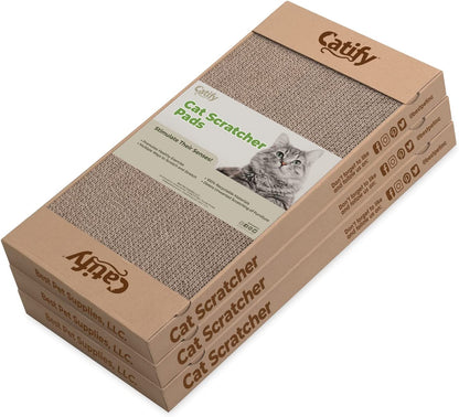 Best Pet Supplies Catify Cat Scratcher Pad - Wide (3 Pack)
