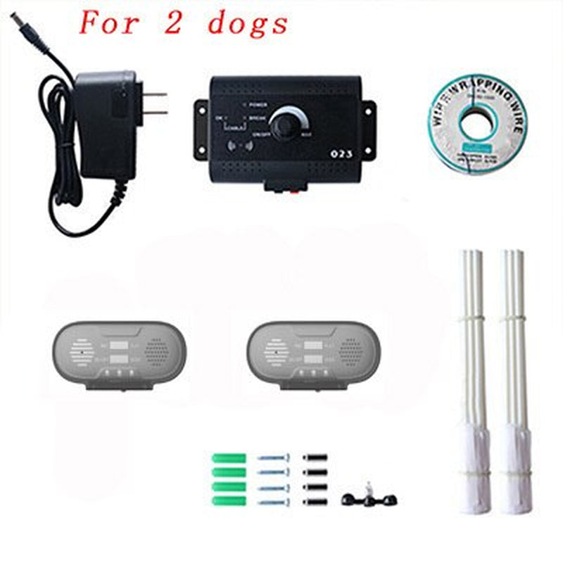 Pet Dog Electric Fence with No Electric Shock Dog Training Collars with Sound Recording Playback Buried Fence Containment System