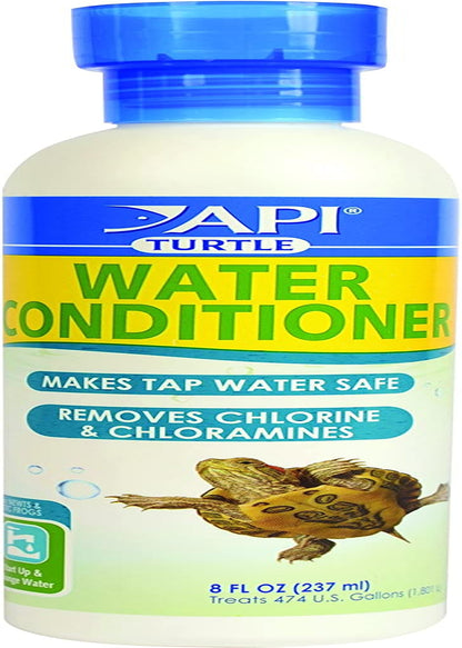 API TURTLE WATER CONDITIONER Water Conditioner 8-Ounce Bottle
