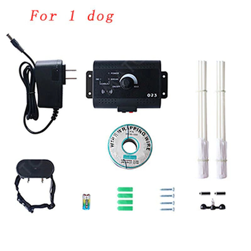 023 Safety Pet Dog Electric Fence with Waterproof Dog Electronic Training Collar Buried Electric Dog Fence Containment System