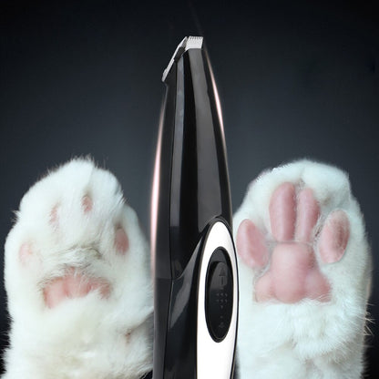 Professional Feet Hair Shaving Electric Dog Hair Trimmer Electric Scissors Portable Pet Grooming Supplies
