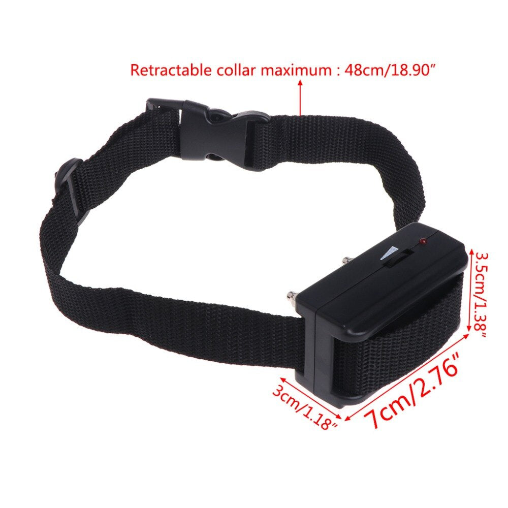 OOTDTY New Pet Collar Electric Shock Training Stop Barking Dogs Puppy Control anti Bark
