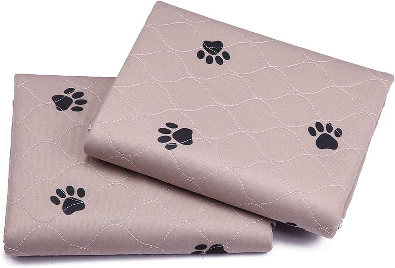 Washable Dog Pee Pads with Puppy Grooming Gloves,Puppy Pads,Reusable Pet Training Pads,Large ,Waterproof Pet Pads for Dog Bed Mat,Super Absorbing Whelping Pads,41X41 Inch (Pack of 2)