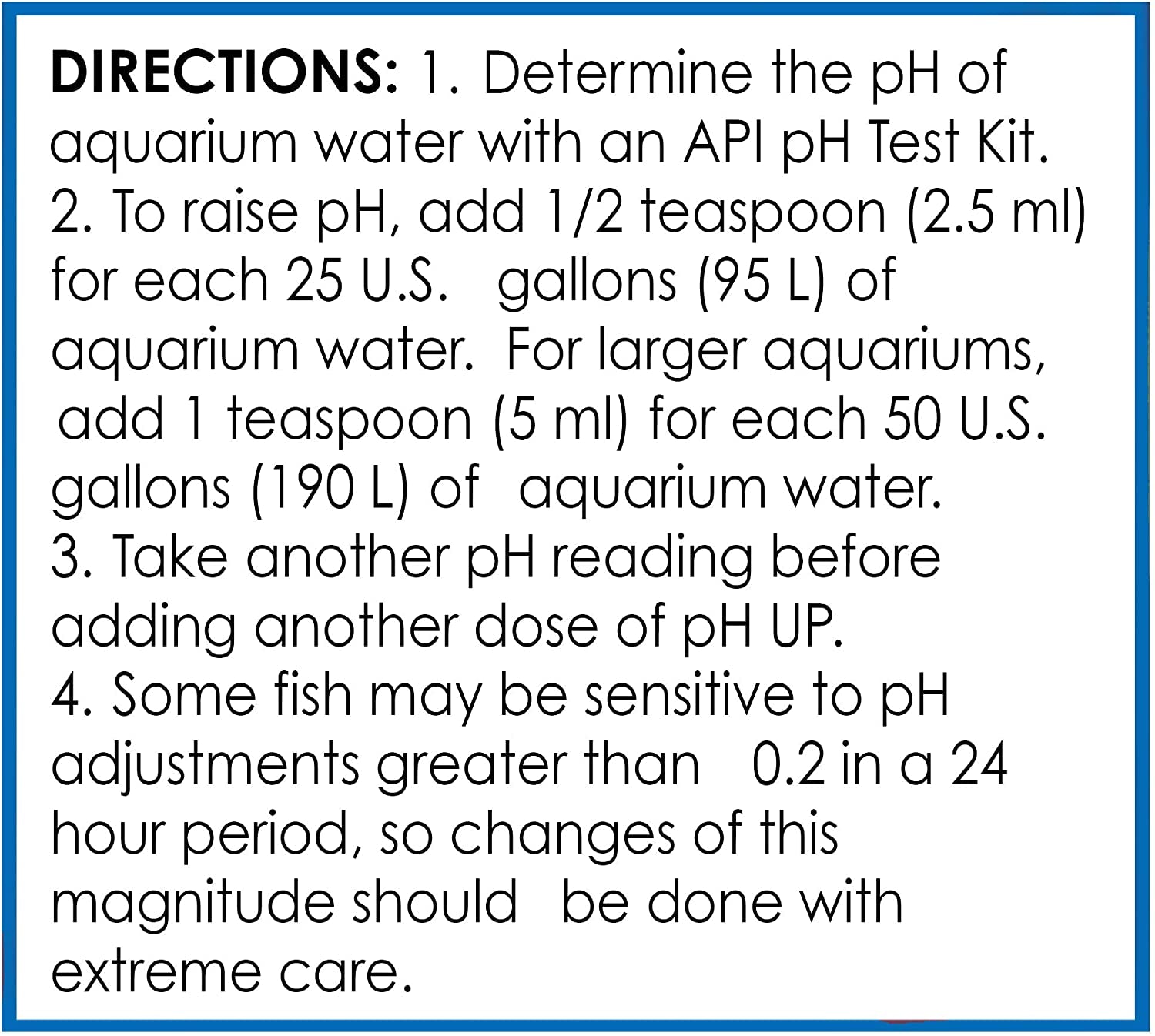 Aquarium Pharmaceuticals 31C Ph up Aquarium Ph Adjuster, 4 Oz.