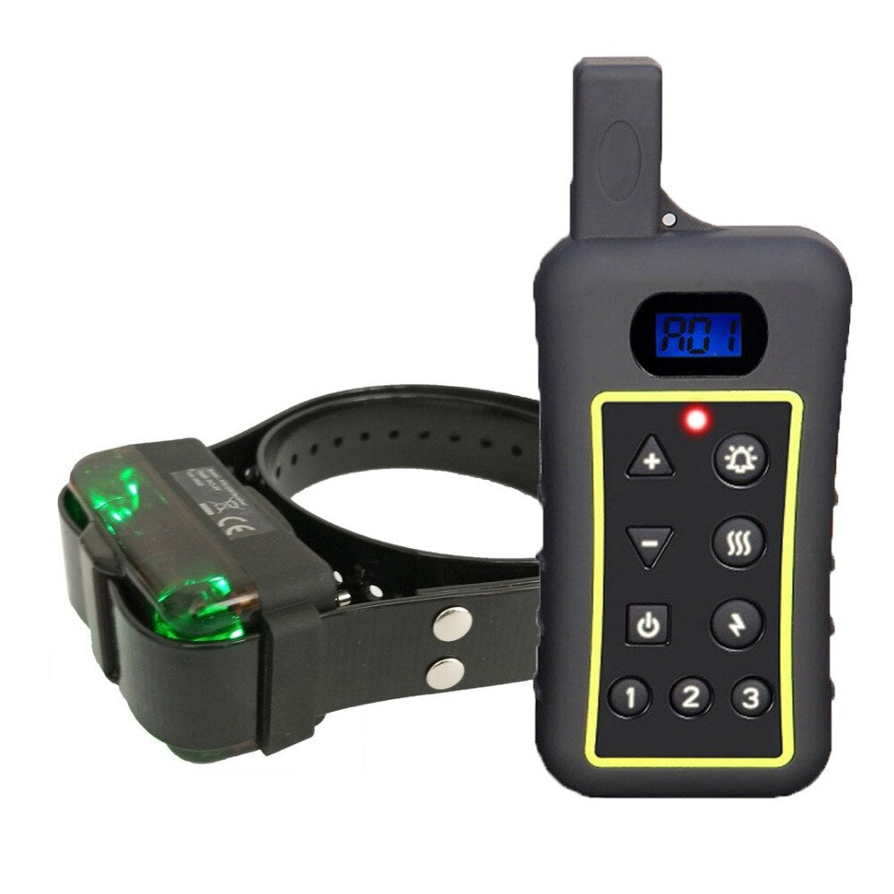 JANPET Waterproof & Rechargeable Dog Shock Collar 1200Meters Remote Dog Training Collars with Electric Anti-Bark Collar